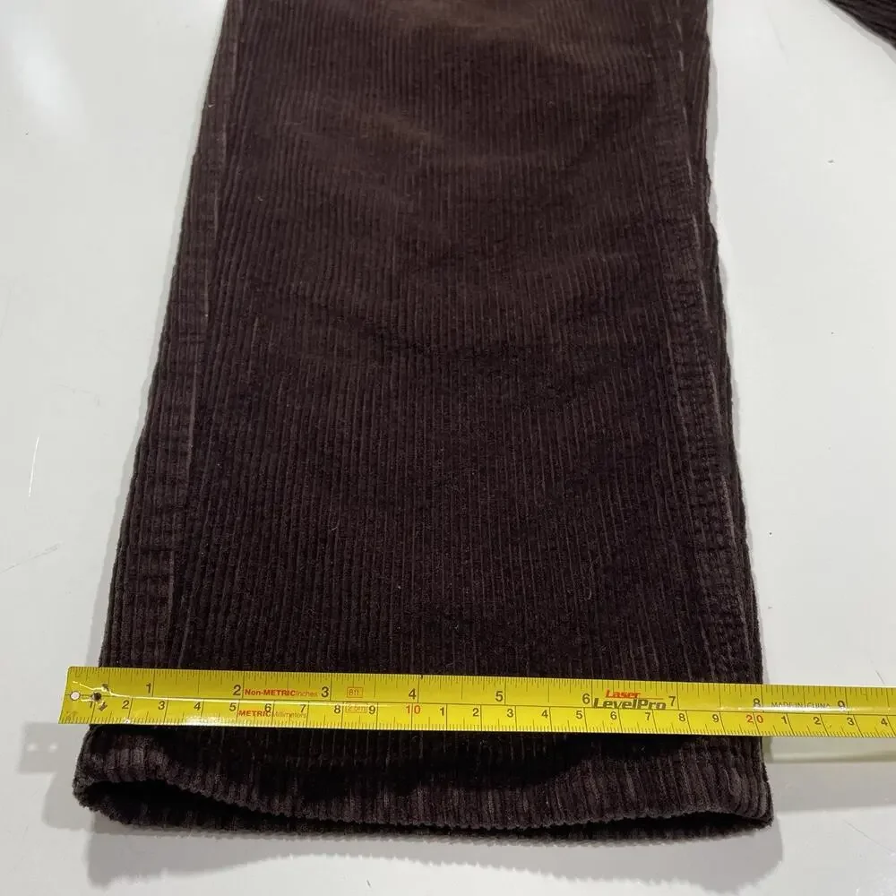 Empyre Relaxed Fit Corduroy Pants Mens 30 Brown Baggy Skate Skater Y2K Cords